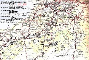 - 9eHUSSARDS- Oranie- Implantation